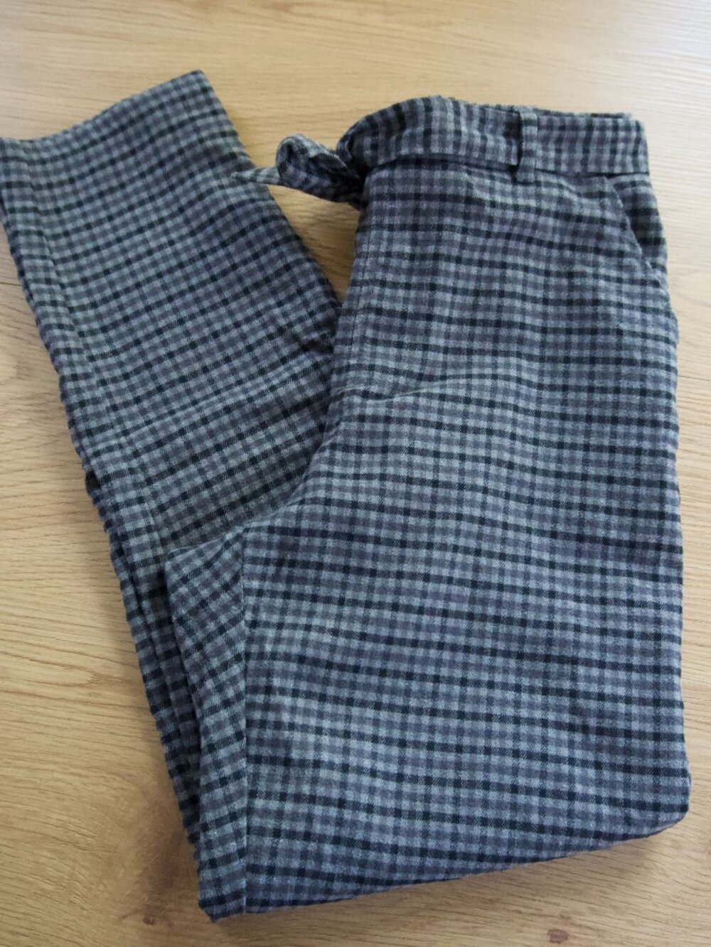 Gingham Dress Pants